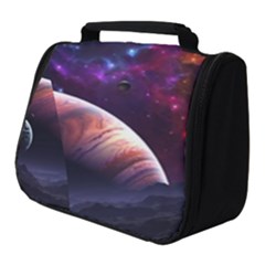 Clouds Fantasy Space Landscape Colorful Planet Full Print Travel Pouch (small)