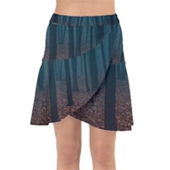 Dark Forest Nature Wrap Front Skirt