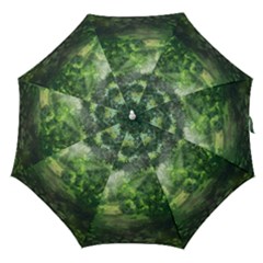 Anime Green Forest Jungle Nature Landscape Straight Umbrellas