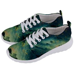 Green Tree Forest Jungle Nature Landscape Men s Lightweight Sports Shoes by Ravend