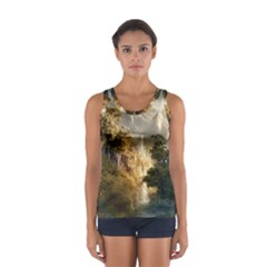 Natural Landscape Nature Vegetation Jungle Sport Tank Top 