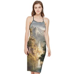 Natural Landscape Nature Vegetation Jungle Bodycon Cross Back Summer Dress