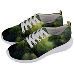 Green Beautiful Jungle Men s Lightweight Sports Shoes by Ravend