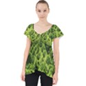 Green Pine Forest Lace Front Dolly Top View1