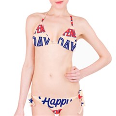 Usa Happy Independence Day Classic Bikini Set