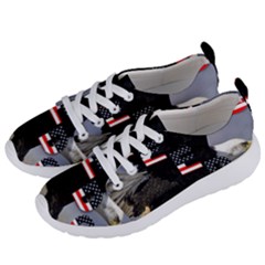 Freedom Patriotic American Usa Women s Lightweight Sports Shoes by Ravend