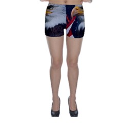 Fourth Of July Independence Day Usa American Pride Skinny Shorts