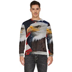 Fourth Of July Independence Day Usa American Pride Men s Fleece Sweatshirt by Ravend