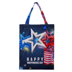 4th Of July Happy Usa Independence Day Classic Tote Bag by Ravend