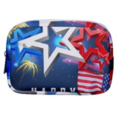 4th Of July Happy Usa Independence Day Make Up Pouch (small) by Ravend