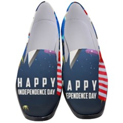 4th Of July Happy Usa Independence Day Women s Classic Loafer Heels by Ravend