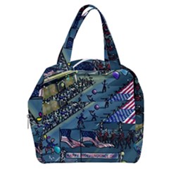 July 4th Parade Independence Day Boxy Hand Bag by Ravend