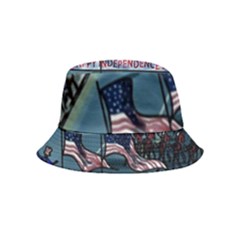 July 4th Parade Independence Day Bucket Hat (kids) by Ravend