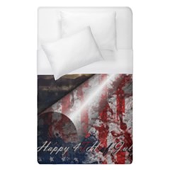 Independence Day July 4th Duvet Cover (single Size) by Ravend