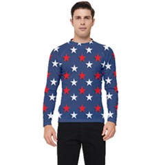 Patriotic Colors America Usa Red Men s Long Sleeve Rash Guard by Celenk