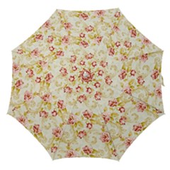 Background Pattern Flower Spring Straight Umbrellas by Celenk