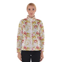 Background Pattern Flower Spring Women s Bomber Jacket