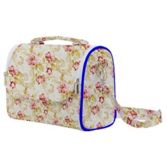 Background Pattern Flower Spring Satchel Shoulder Bag