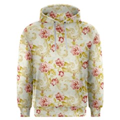 Background Pattern Flower Spring Men s Overhead Hoodie