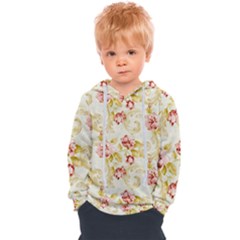 Background Pattern Flower Spring Kids  Overhead Hoodie