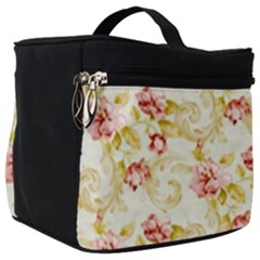 Background Pattern Flower Spring Make Up Travel Bag (Big)