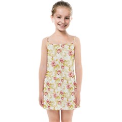 Background Pattern Flower Spring Kids  Summer Sun Dress