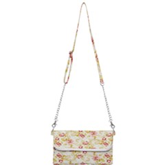 Background Pattern Flower Spring Mini Crossbody Handbag