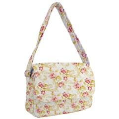 Background Pattern Flower Spring Courier Bag