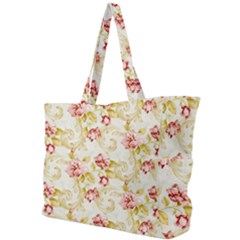 Background Pattern Flower Spring Simple Shoulder Bag