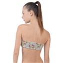 Background Pattern Flower Spring Classic Bandeau Bikini Top  View2