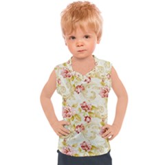 Background Pattern Flower Spring Kids  Sport Tank Top