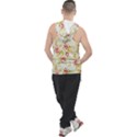 Background Pattern Flower Spring Men s Sleeveless Hoodie View2