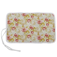 Background Pattern Flower Spring Pen Storage Case (s) by Celenk