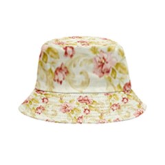 Background Pattern Flower Spring Inside Out Bucket Hat