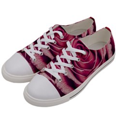 Beautiful Beauty Flower Bloom Women s Low Top Canvas Sneakers