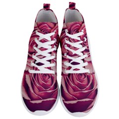 Beautiful Beauty Flower Bloom Men s Lightweight High Top Sneakers by Vaneshop