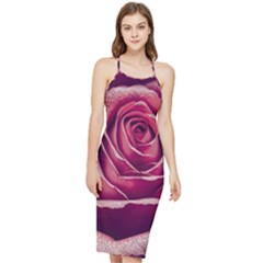 Beautiful Beauty Flower Bloom Bodycon Cross Back Summer Dress by Vaneshop