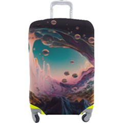 Crystal Ball Glass Sphere Lens Ball Luggage Cover (large)