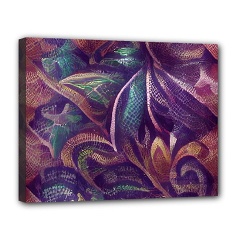 Abstract African Art Pattern Canvas 14  X 11  (stretched) by Vaneshop