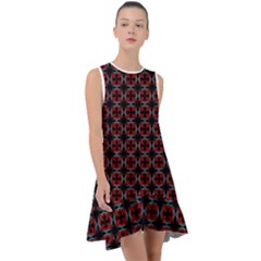 Pattern Design Artistic Decor Frill Swing Dress by Celenk