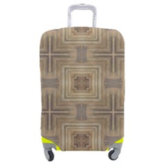 Abstract Wood Design Floor Texture Luggage Cover (medium)