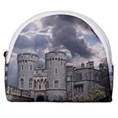 Castle Building Architecture Horseshoe Style Canvas Pouch