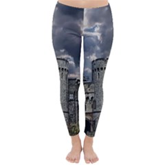 Abstract Wood Design Floor Texture Classic Winter Leggings