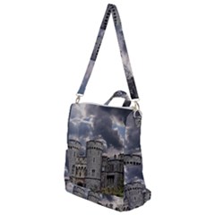 Abstract Wood Design Floor Texture Crossbody Backpack