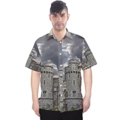 Castle Building Architecture Men s Hawaii Shirt