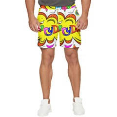 Abstract Wood Design Floor Texture Men s Runner Shorts by Celenk