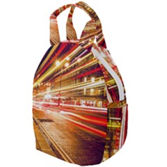 Telephone Box London Night Travel Backpack by Uceng