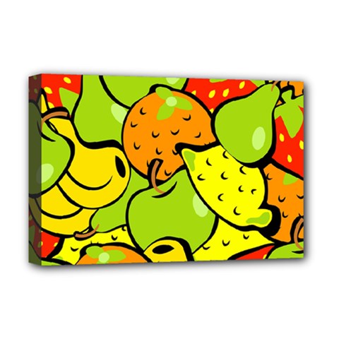 Fruit Food Wallpaper Deluxe Canvas 18  X 12  (stretched)