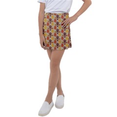 Sea Turtle Sea Life Pattern Kids  Tennis Skirt by Dutashop