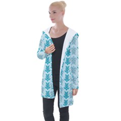 Sea Turtle Sea Animal Longline Hooded Cardigan